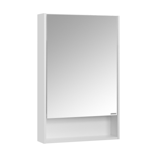 Зеркало-шкаф Акватон Сканди 55 белый 1A252102SD010